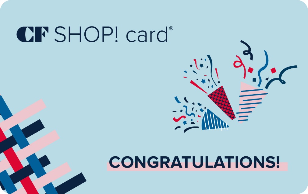 CF shop card Congratulations